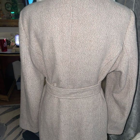 JESSICA SIMPSON FAUX FUR COLLAR COAT - Picture 3 of 10